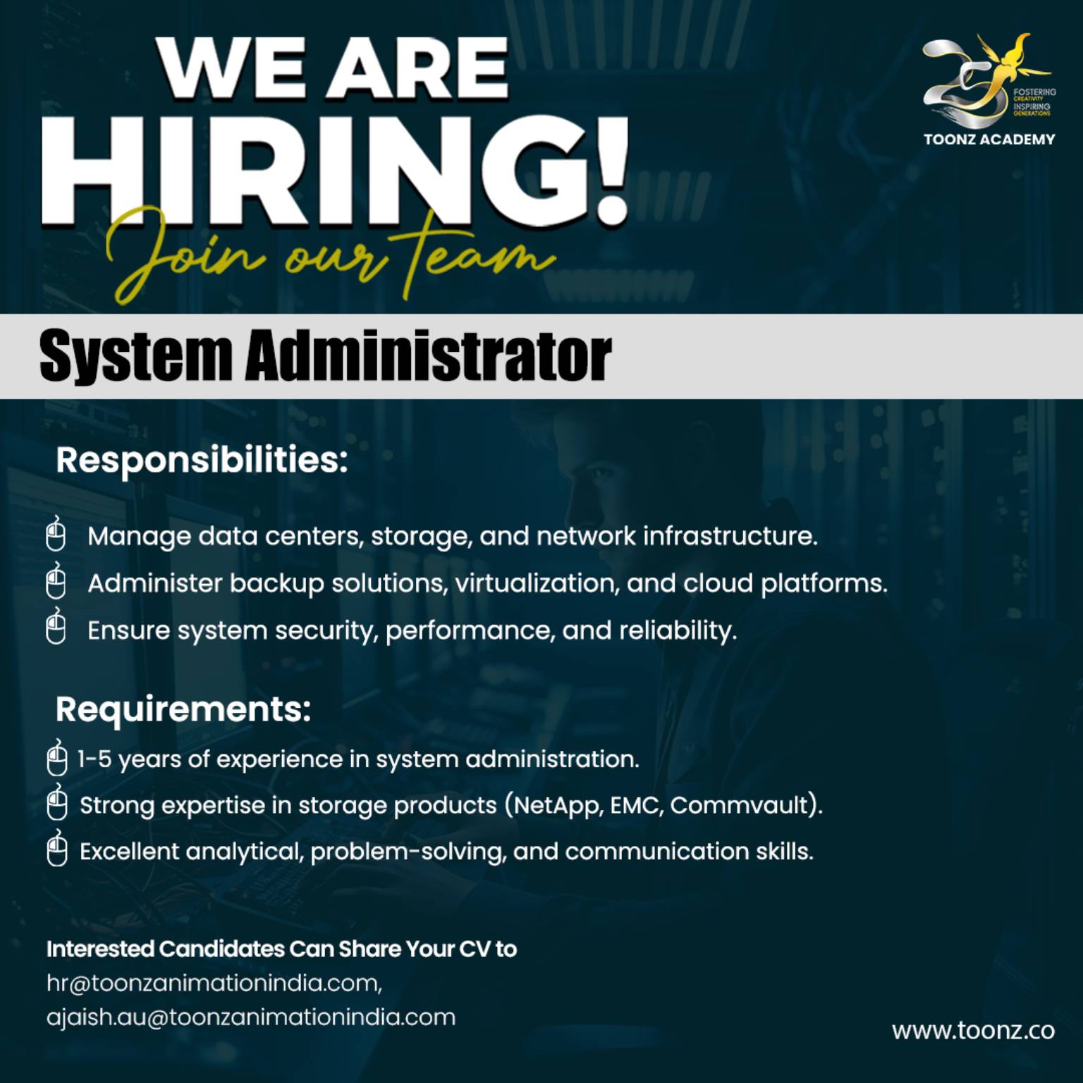 Current Openings
